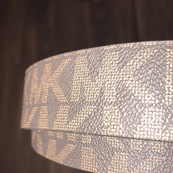 michael kors authentic leather belt unisex - Picture 2 of 8